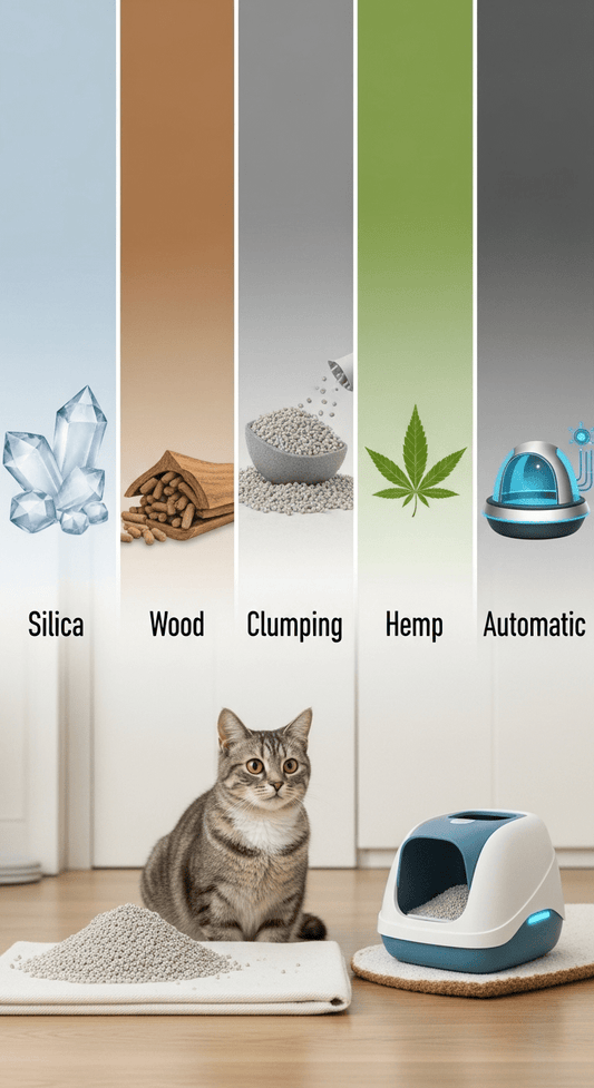 Litière pour chat : silice, bois, agglomérante, chanvre ou automatique ? Le guide anti-odeurs - My Animal Lovers