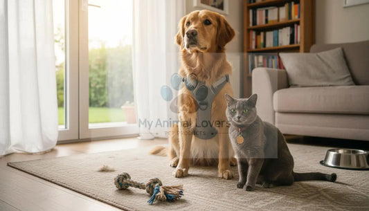 Protégez vos chiens et chats à la maison grâce à des accessoires de sécurité adaptés.