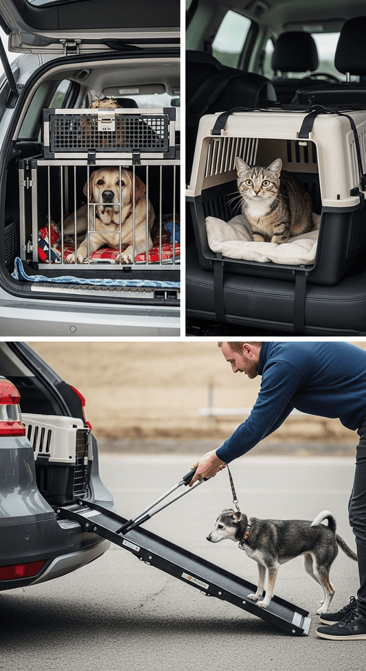 Transport & voyage avec chat/chien : caisse, harnais, rampe & poussette pour des trajets sereins - My Animal Lovers