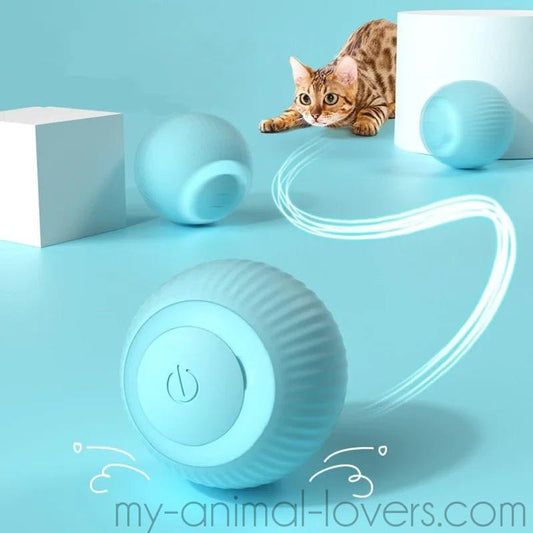 Balle de jeux interactive qui bouge toute seule pour chat et chien
