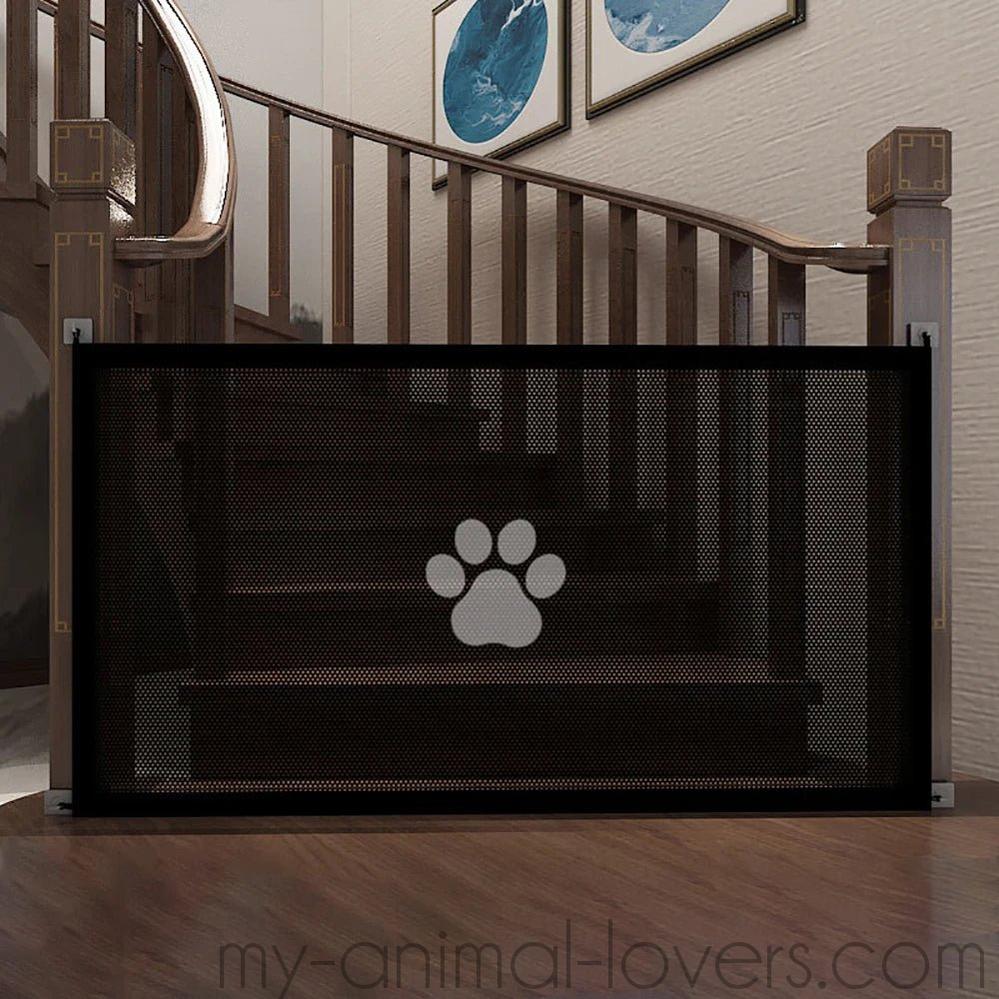 Barrière de sécurité pour chien extensible