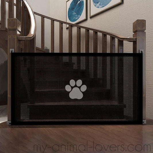 Barrière de sécurité pour chien extensible