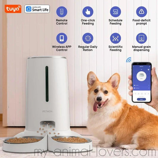 Gamelle automatique et intelligente pour chat et chien - AUTOMEAL Creator